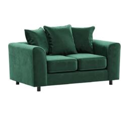 Furniture 786 Plush Velvet 3+2 Seater Sofa Set in Green - thumbnail 3