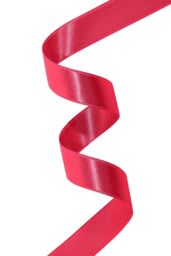 Neel Blue Double Sided Satin Polyester Ribbon Roll, 15mm x 25 Metres in Dark Pink - thumbnail 3