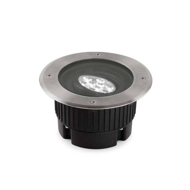 Netlighting Gea Outdoor LED Ground Light 18.4cm 1647lm 4000K IP67 in Grey - image 1