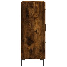 Berkfield Home Sideboard Smoked Oak 69.5x34x90 cm Engineered Wood in Brown - thumbnail 7