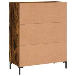 Berkfield Home Sideboard Smoked Oak 69.5x34x90 cm Engineered Wood in Brown - thumbnail 8