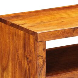 Berkfield Home Wall-mounted TV Cabinet Multicolour 90x30x30 Solid Wood Acacia - thumbnail 8