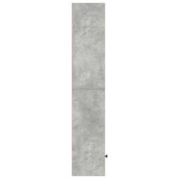 Berkfield Home Durable Bookcase Concrete Grey 31x24x127 cm Engineered Wood - Size: 31 x 24 x 127 cm - thumbnail 5