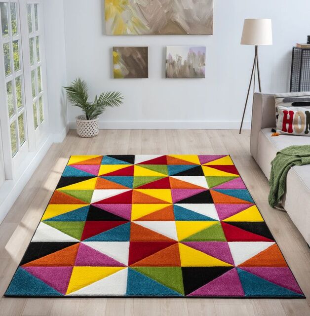 Ultimate Rug Collection Spectra Carved Heatset Rug - Size: 80 cm x 150 cm - image 1