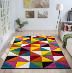 Ultimate Rug Collection Spectra Carved Heatset Rug - Size: 80 cm x 150 cm - thumbnail 1