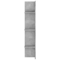Berkfield Home TV Cabinet Concrete Grey 152x22x113 cm Engineered Wood - Size: 152 x 22 x 113 cm - thumbnail 5