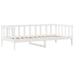 Berkfield Home Daybed with Drawers without Mattress White 90x200 cm Solid Wood - thumbnail 5