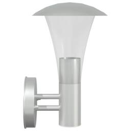 Berkfield Home Outdoor Wall Lights 2pcs Silver Stainless Steel - thumbnail 5