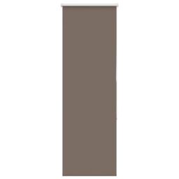 Berkfield Home Roller Blind Blackout Coffee 55x150 cm Fabric Width 50.7 cm Polyester in Brown - thumbnail 2