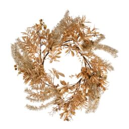 Scottish Everlastings Ltd 50cm Gold Wreath - thumbnail 2