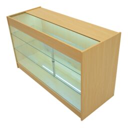 Monstershop Hera LED Shop Counter Set K1500, C1500 & CM60 - Maple in Beige - thumbnail 4