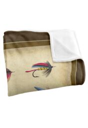 JQ Licensing American Sportfishing Saltwater Silky Touch Super Soft Throw Blanket 152 X 127 cm in White - thumbnail 3