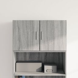 Berkfield Home Wall Cabinet Grey Sonoma 70x42.5x40 cm Engineered Wood - thumbnail 1