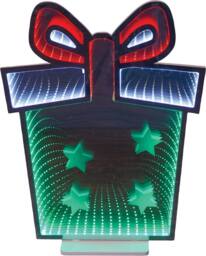Xmas Haus 42x56cm 136 Led Giftbox Infinity Light 3m Cable - Size: 42x56 cm - thumbnail 7