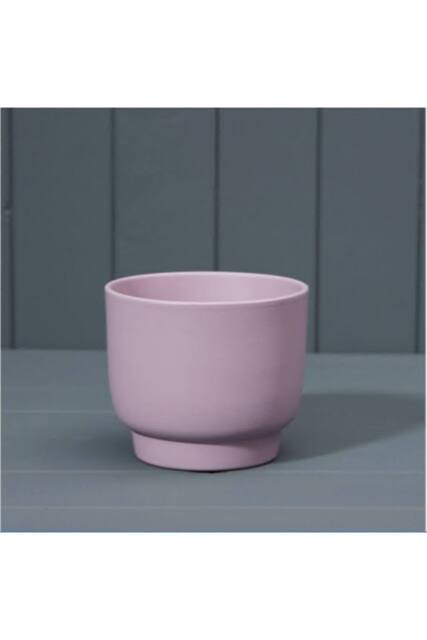 KDMD Matt Lavender Footed Griebling Ceramic Pot - image 1