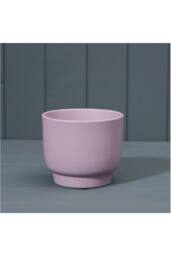 KDMD Matt Lavender Footed Griebling Ceramic Pot - thumbnail 1