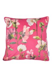 Soiree 'Layla' Velvet Filled Cushion in Pink - Size: 43 cm x 43 cm - thumbnail 3