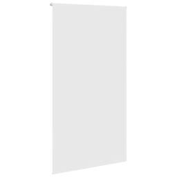 Berkfield Home Shower Roller Blind 140x240 cm Fabric Width 136 cm in White - thumbnail 3