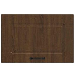 Berkfield Home Kitchen Wall Cabinet Kalmar Brown Oak Engineered Wood - thumbnail 5