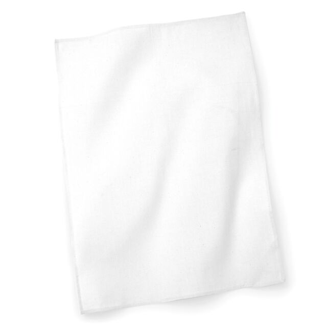 Westford Mill Tea Towel (50 x 70cm) in White - Size: 50 x 70 cm - image 1