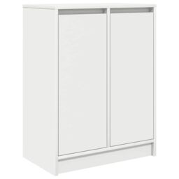 Berkfield Home Sideboard White 57x34x76 cm Engineered Wood - Size: 57 x 34 x 76 cm - thumbnail 2