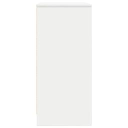 Berkfield Home Sideboard White 57x34x76 cm Engineered Wood - Size: 57 x 34 x 76 cm - thumbnail 7