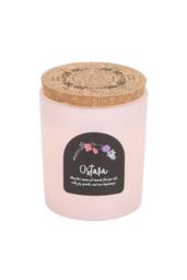 KDMD Ostara Fresh Linen Wheel of the Year Candle - Spring Renewal, Wax in White - thumbnail 2