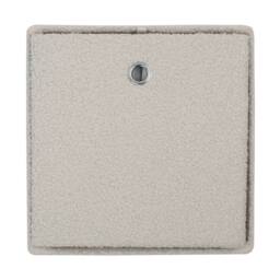 JVL Shiro Foldable Storage Box with Lid in White - thumbnail 5