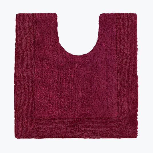 Allure Bath Fashions Elegance Reversible Heavyweight Pedestal Mat in Maroon - image 1