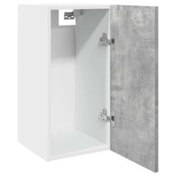 Berkfield Home Hanging Cabinet Lyon Concrete Grey 30x31x60 cm Engineered Wood - Size: 30 x 31 x 60 cm - thumbnail 5