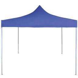 Berkfield Home Professional Folding Party Tent 2x2 m Steel Blue - thumbnail 1