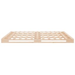 Berkfield Home Pallet Bed 180x200 cm Super King Size Solid Wood in Brown - thumbnail 6