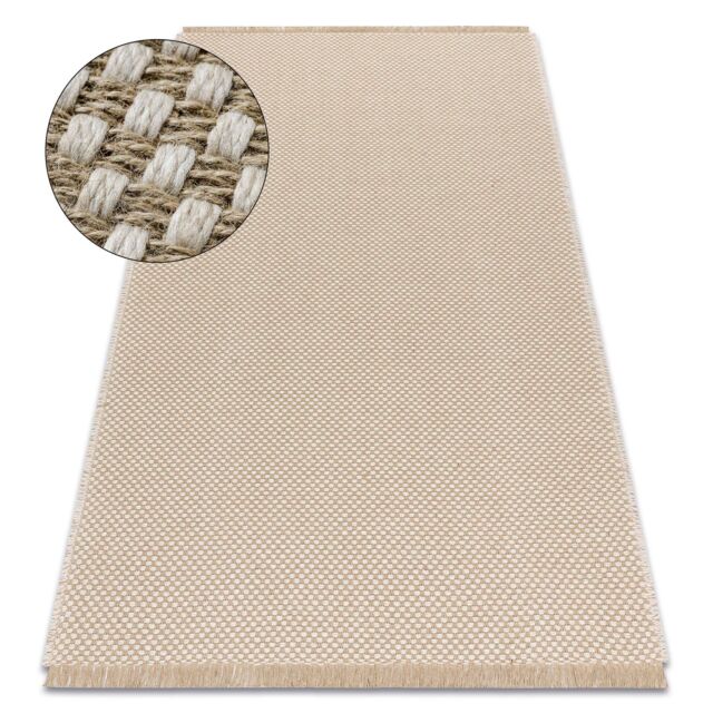 RugsX Jute Rug in Yellow - Size: 200 cm x 290 cm - image 1