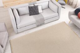 RugsX Jute Rug in Yellow - Size: 200 cm x 290 cm - thumbnail 4