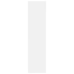 Berkfield Home Wardrobe White 50x50x200 cm Engineered Wood - Size: 50 x 50 x 200 cm - thumbnail 6