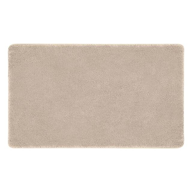 Kelvenix Non Slip Indoor Door Mats Beige/ 60cm x 90cm in Beige - Size: 100 cm diameter - image 1