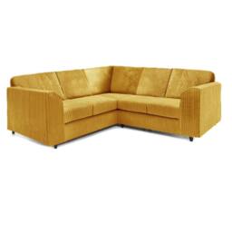 Furniture 786 Hannah Jumbo Cord Full Back 2c2 Corner Sofa in Mustard - thumbnail 2