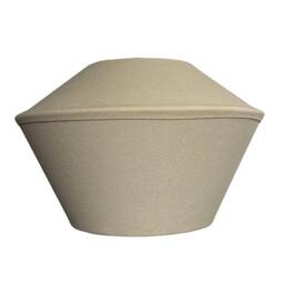 CGC Lighting Celest Beige Spherical Cotton Fabric 30cm Lampshade - thumbnail 8