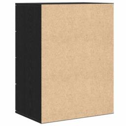 Berkfield Home Sideboard with Drawer with Storage Black oak Engineered wood - thumbnail 8