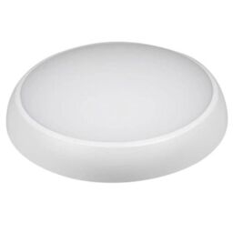 CGC Lighting Ultralux IP65 LED Bulkhead with CCT Colour Temperature & Power Output Switchable Functions in White - thumbnail 1