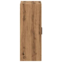 Berkfield Home Wall Mounted Cabinet Artisan Oak 69.5x34x90 cm in Brown - thumbnail 6