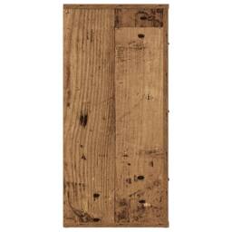 Berkfield Home Sideboard Old Wood 80x33x70 cm Engineered Wood in Brown - Size: 80 x 33 x 70 cm - thumbnail 6