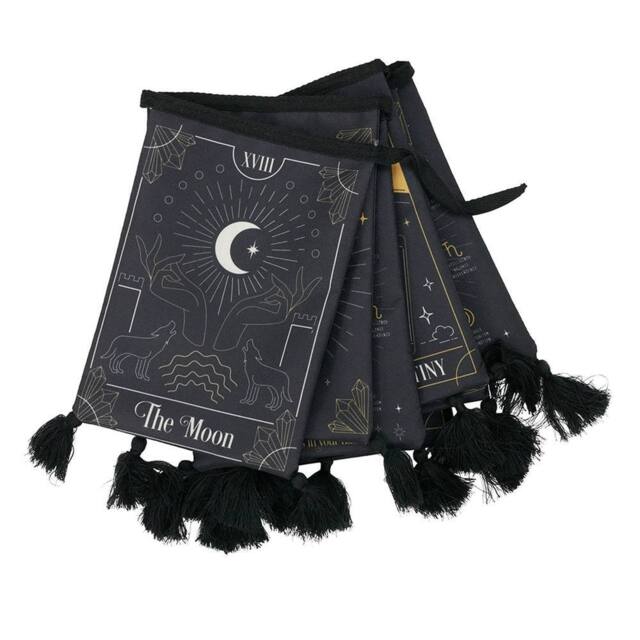 Something Different Fortune Teller Fabric Bunting in Black - image 1