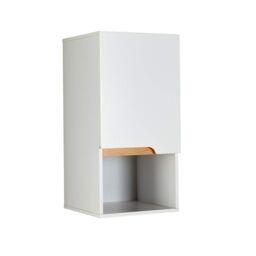 Home Source Bathroom Floor Cabinet White 3 Storage Shelves Vanity Organiser - thumbnail 7