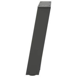 Berkfield Home Coffee Table Legs U-Shaped 2 pcs Anthracite 28x(42-43) cm Steel in Charcoal - thumbnail 6