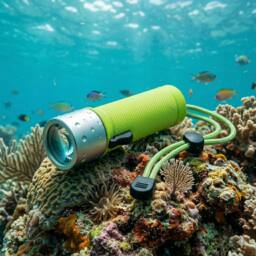 Dragodirect Diving Light 1W XPE 150 Lumen Underwater Torch in Yellow - thumbnail 2