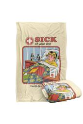 Steven Rhodes Sick Of Your Silky Touch Super Soft Throw Blanket - Size: Large - thumbnail 2