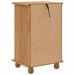 Berkfield Home Beautiful Chest of Drawers 'ASKIM'Honey Brown 45.8x40x79 cm Solid - thumbnail 8