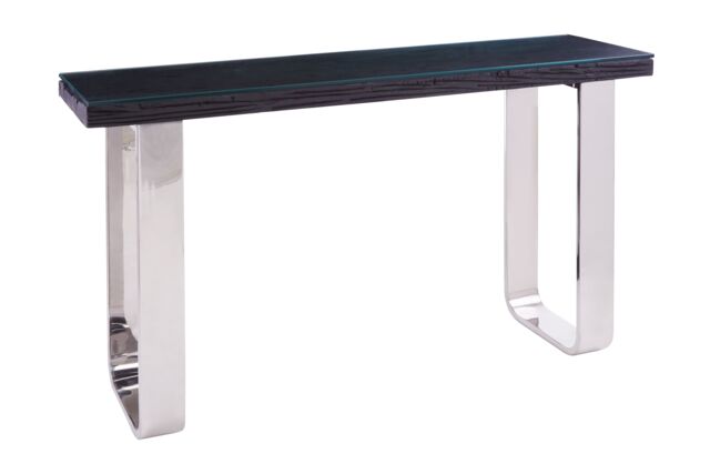Orsina Kerala U Shaped Base Console Table in Black - image 1