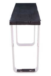 Orsina Kerala U Shaped Base Console Table in Black - thumbnail 2